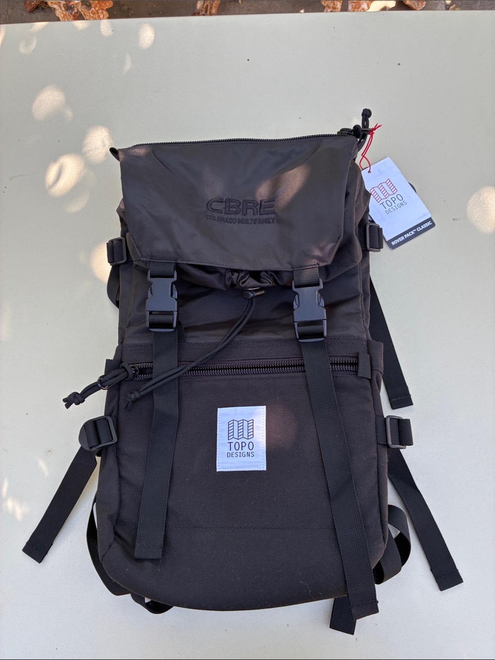Topo Designs Rover Pack Classic Black NWT Sold As Is